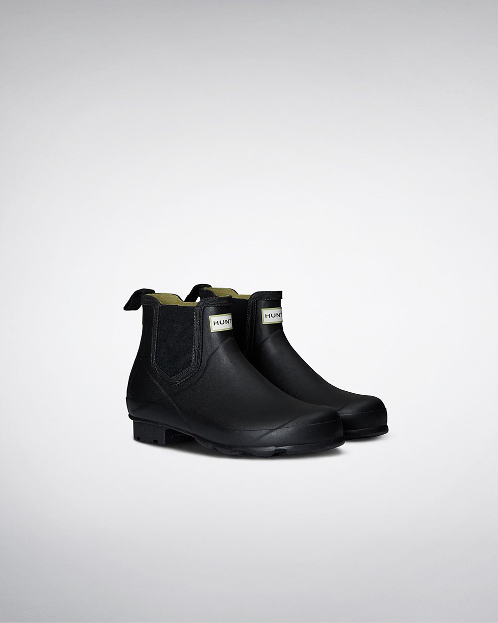 Botas Chelsea Hunter Mujer - Norris - Negros - TWCBFUH-78